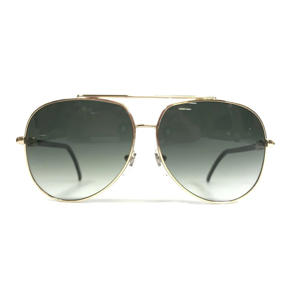 Robert Marc Sunglasses RM776-365 Gold Aviator With Gradient Green Lenses